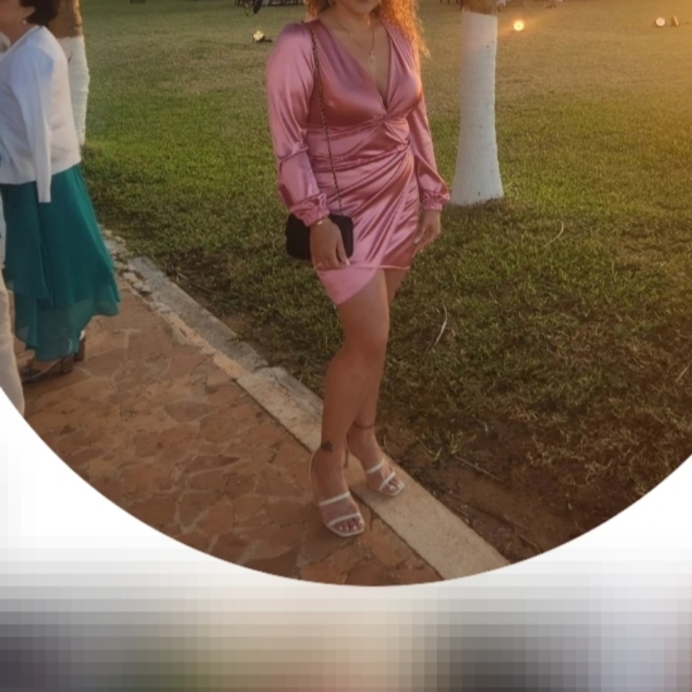 Pink dress